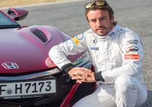 Fernando Alonso Yeni NSX’in Limitlerini Zorladı