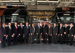 UPS, 27 Mercedes-Benz i filosuna ekledi