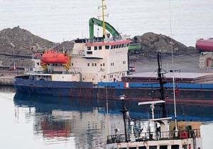Trabzon da Rus bandıralı gemi seyirden men edildi
