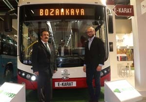 Bozankaya E-Karat, Transist Fuarı’na elektrikli otobüs teknolojisini getirdi