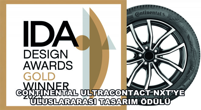 Continental UltraContact NXT’ye Uluslararası Tasarım Ödülü