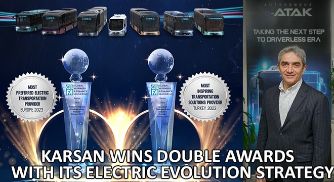 Karsan Wins Double Awards  with Its Electric Evolution Strategy