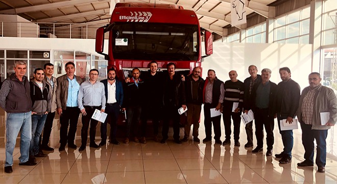 Man Met With Customers And Drivers in Konya