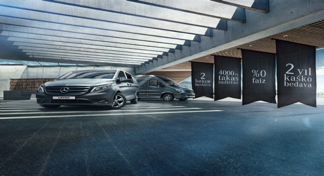 Mercedes ten Taşımacılara  Kampanya