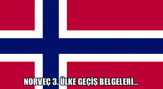Norveç 3. Ülke Geçiş Belgeleri