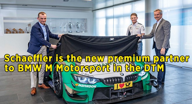 Schaeffler New Premium Partner To BMW M Motorsport