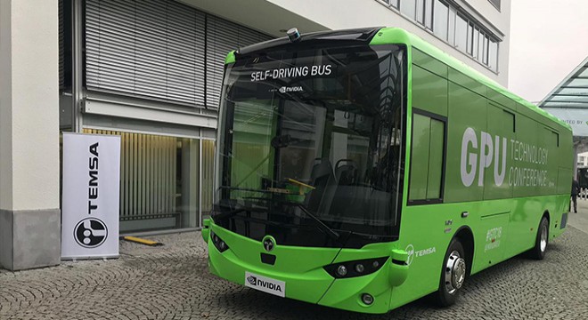 TEMSA’nın Sürücüsüz Otobüsü 2022’de Yola Çıkmaya Hazırlanıyor