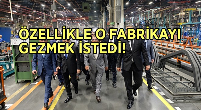 Tataristan Cumhurbaşkanı Türkiye de Hangi Fabrikayı Ziyaret Etti?