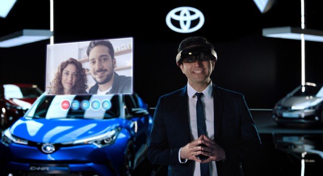 Toyota nın İnteraktif Showroomuna Büyük İlgi