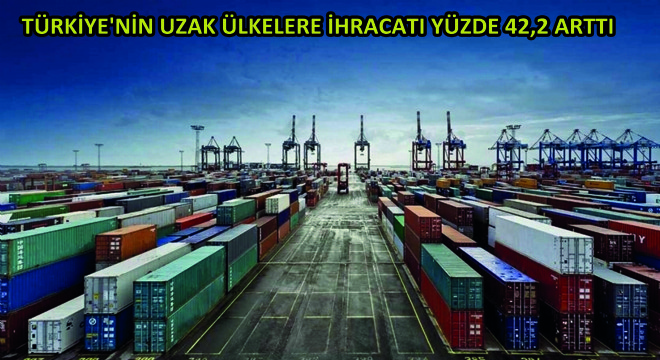 Türkiye nin Uzak Ülkelere İhracatı Yüzde 42,2 Arttı
