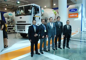 Ford Cargo Mikser Serisi  Ankara Beton Fuarı’nda sektörle buluştu