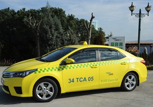 Türkiye’nin ilk ve tek elektrikli taksisi yola çıktı