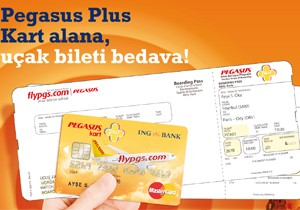 Pegasus Plus Kart Alanlar Ücretsiz Uçuyor