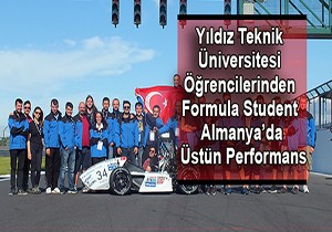 Yıldız Teknik Üniversitesi Öğrencilerinden Formula Student Almanya’da Üstün Performans