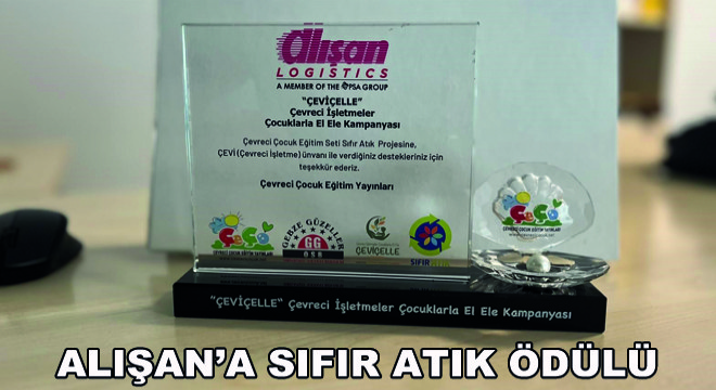 Alışan’a Sıfır Atık Ödülü