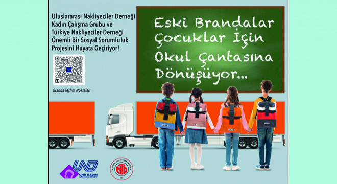 Eski Brandalar Çocuklar İçin Okul Çantasına Dönüşüyor