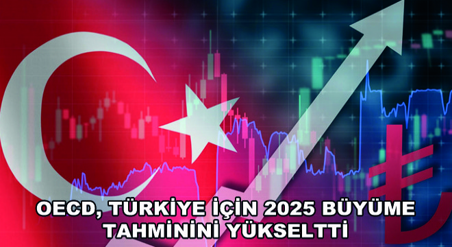 OECD, Türkiye için 2025 Büyüme Tahminini Yükseltti