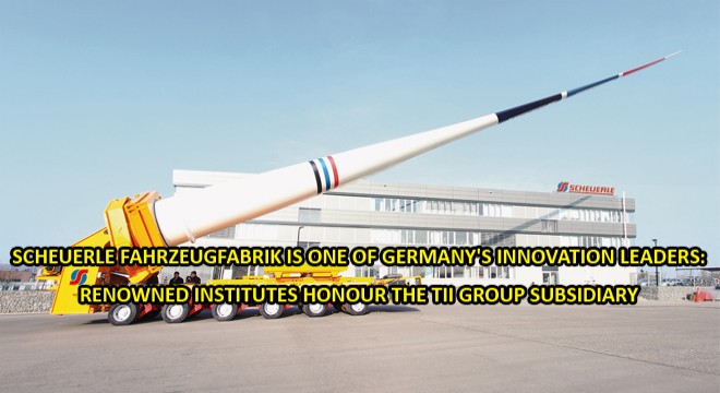 Scheuerle Fahrzeugfabrik is one of Germany s innovation leaders