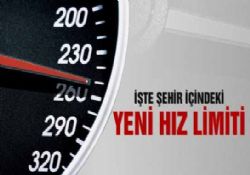 HIZ LİMİTİ 82 KM OLACAK